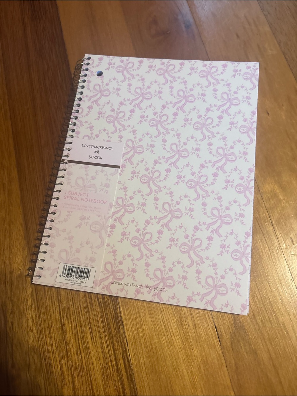 LoveShackFancy Pink Floral Planner Set - Picture 4 of 6